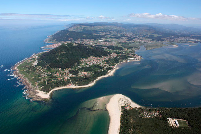 Estuario del río Miño (fuente. Turismo A Guarda)