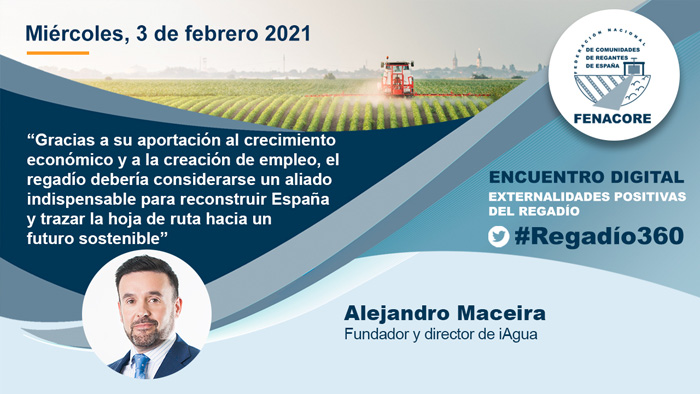 Alejandro Maceira regantes