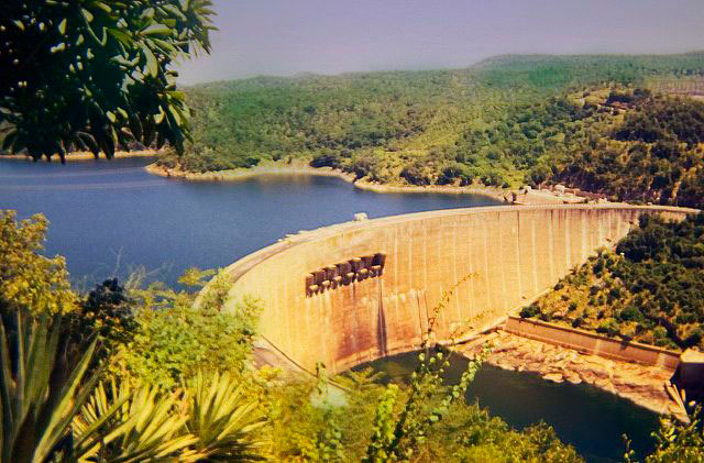 Presa de Kariba en Zambia (Fuente. Wikipedia)