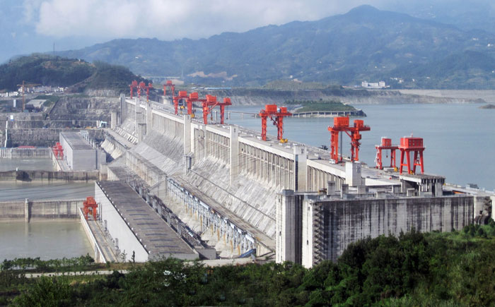 Presa de las Tres Gargantas en China (Fuente. Wikipedia)