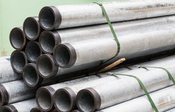 Tuberías de agua acero galvanizado