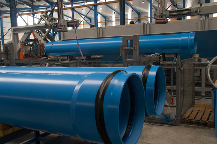 Fabricación de tuberías TOM® de PVC-O